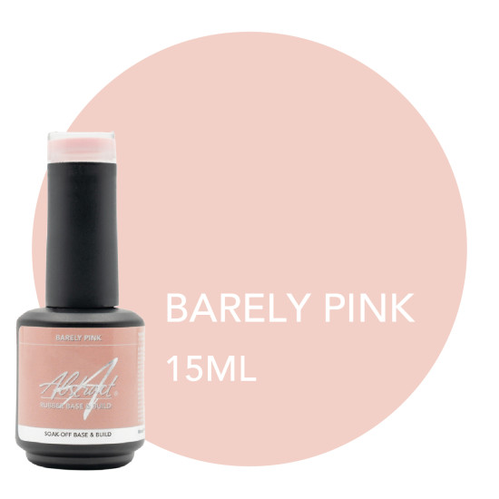 Rubber Base & Build BARELY PINK 15ml