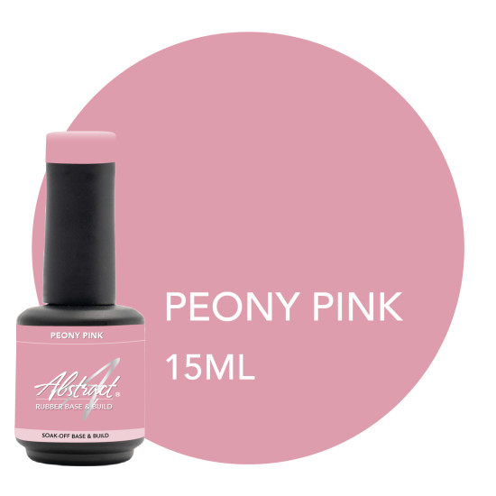 Rubber Base & Build PEONY PINK 15ml 