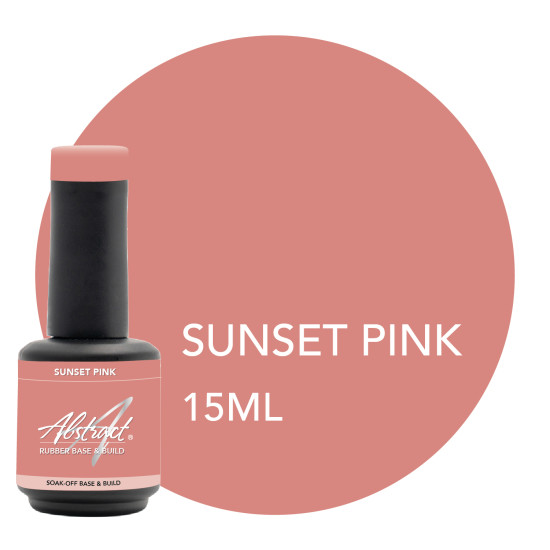 Rubber Base & Build SUNSET PINK 15ml 