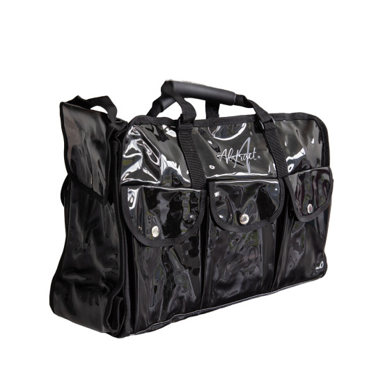 Abstract® ZWARTE Vinyl Tas