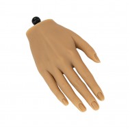 Silicone Oefenhand incl. houder PORCELAIN RECHTS