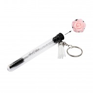 Lash Brush Keychain PRECIOUS ROSE LIGHT PINK