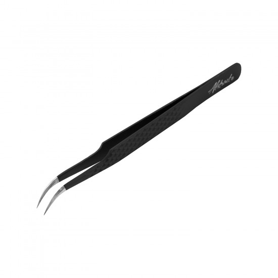 Tweezer Short Grip Curved M