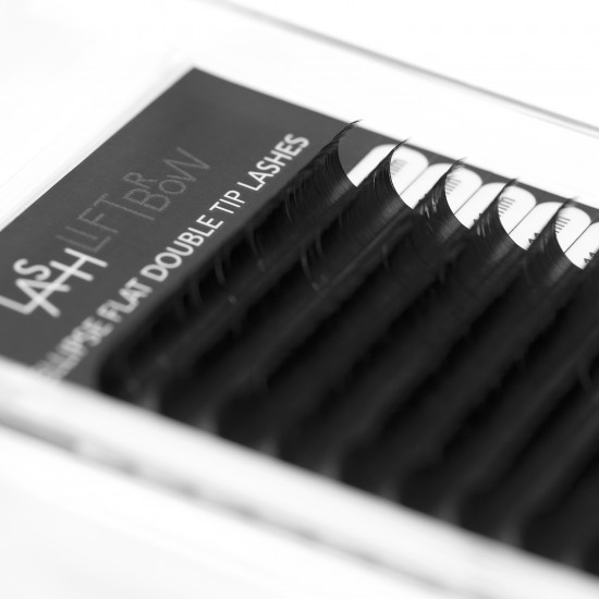 Ellipse Flat Double Tip Lashes D+ 0.15 x 11mm