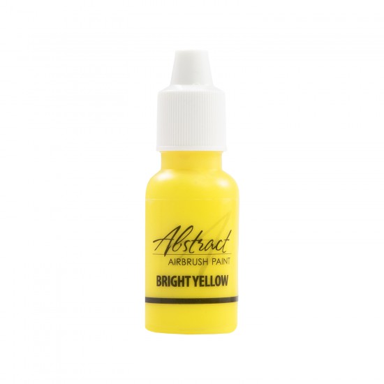 Airbrush & Nail Art Verf BRIGHT YELLOW 7ml