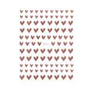 Nail Art Sticker FULL OF LOVE PINK
