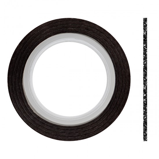 Striping Tape BLACK Glitter M