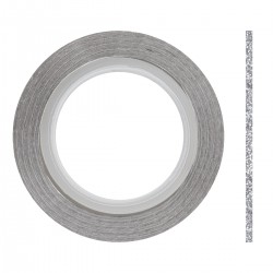 Striping Tape SILVER Glitter M