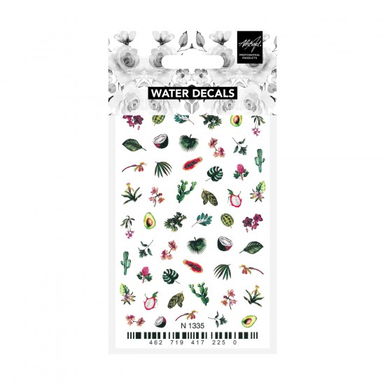 Tropical Vibes N1335 Water Decals