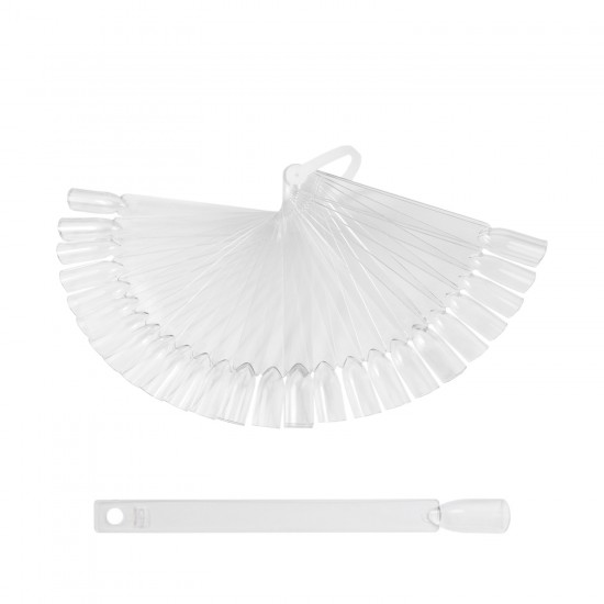 Nailcarrousel Fan CLEAR (32pcs/ring)